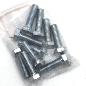 10pck hex bolt 3/8-16x1-1/4" UNC zinc (IT)
