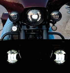 Cyron 4.5" passing lamp led units black (IT)