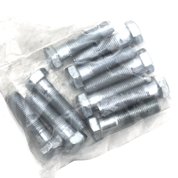 GZP 10pck hex bolt 3/8-24x1.5" UNF zinc (IT)