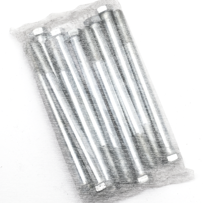 10pck hex bolt 3/8-24x5" UNF zinc (IT)