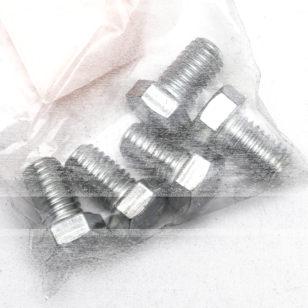 5pck hex bolt 7/16-14x3/4" UNC zinc (IT)