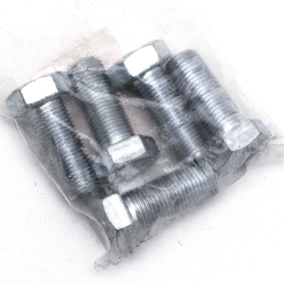 5pck hex bolt 1/2-20x1.25" UNF zinc (IT)