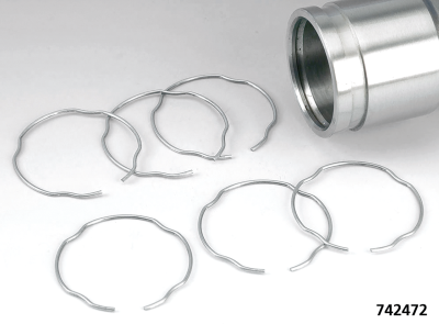 6pck Retaining Ring 49mm Fork Oil Seal (IT)