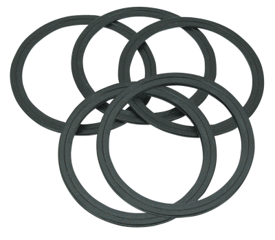 5pck Seal, Molded Rubber Oil Filter Cap (IT)