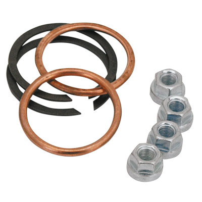 Exhaust mount kit w/Copper Crush Ring (IT)