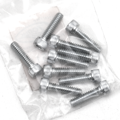 10pck allen bolt No. 10-24x3/4" UNC zinc (IT)