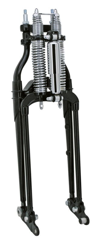 Stock style springer FLSTS97-04 Blk/chr (IT)
