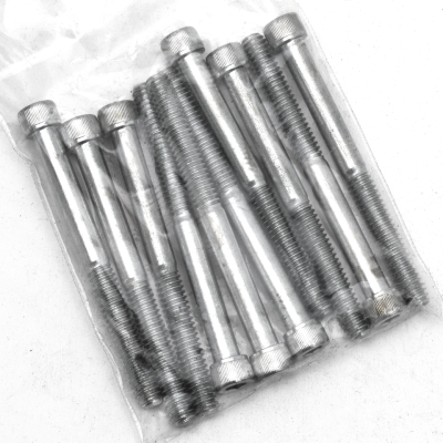 10pck allen bolt 1/4-20x2-3/4" UNC zinc (IT)