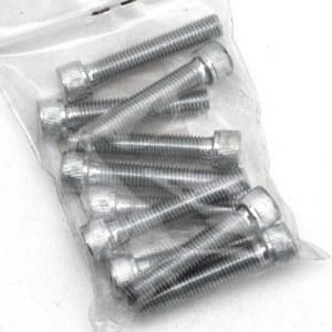 10pck allen bolt 1/4-28x1-3/8" UNF zinc (IT)