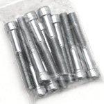 10pck allen bolt 1/4-28x1-3/4" UNF zinc