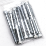 10pck allen bolt 5/16-18x3" UNC zinc