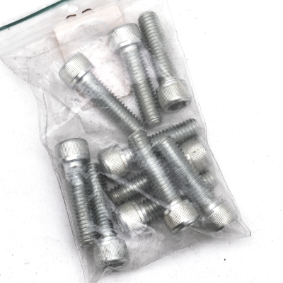 10pck allen bolt 3/8-16x1-3/8" UNC zinc (IT)