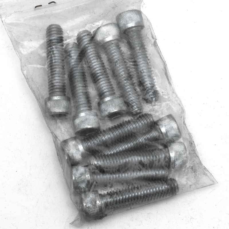 10pck allen bolt 3/8-16x1-5/8" UNC zinc (IT)