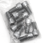10pck allen bolt 3/8-24x3/4" UNF zinc