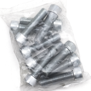 GZP 10pck allen bolt 3/8-24x1-1/2" zinc