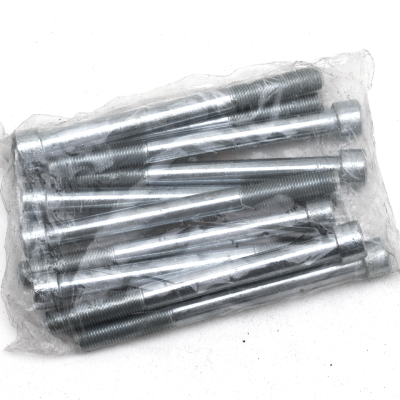 10pck allen bolt 3/8-24x4-1/4" UNF zinc