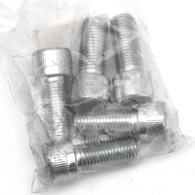 5pck allen bolt 7/16-20x1" UNF zinc (IT)