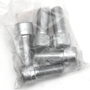 5pck allen bolt 7/16-20x1" UNF zinc