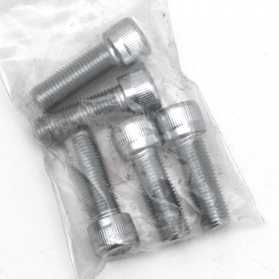 5pck allen bolt 7/16-20x1-1/4" UNF zinc