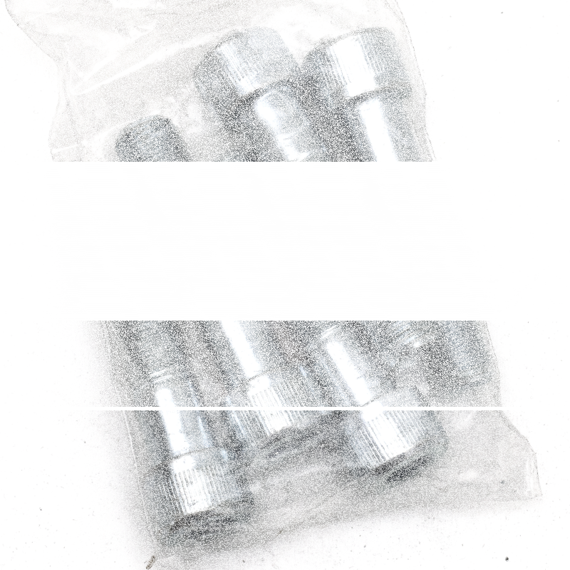5pck allen bolt 1/2-20x2-1/4" UNF zinc (IT)