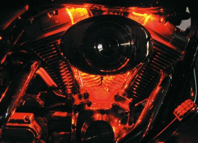 Cyron Convex 6 LED Chrome Red (IT)