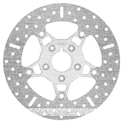 EBC 5 button floating wide rotor 84-99 (IT)