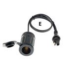 Optimate SAE-Female auto socket