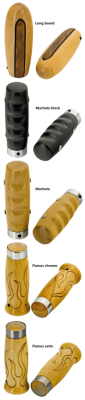 Long board style wood grips (IT)
