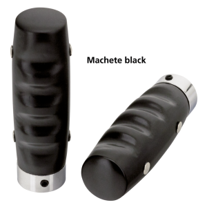 Machete style black wooden grips (IT)