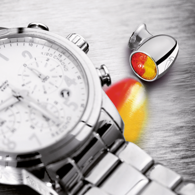 Atto Dual Function chrome w/ clear glass (IT)