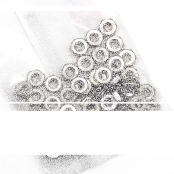 50pck nut #10-24 UNC zinc (IT)