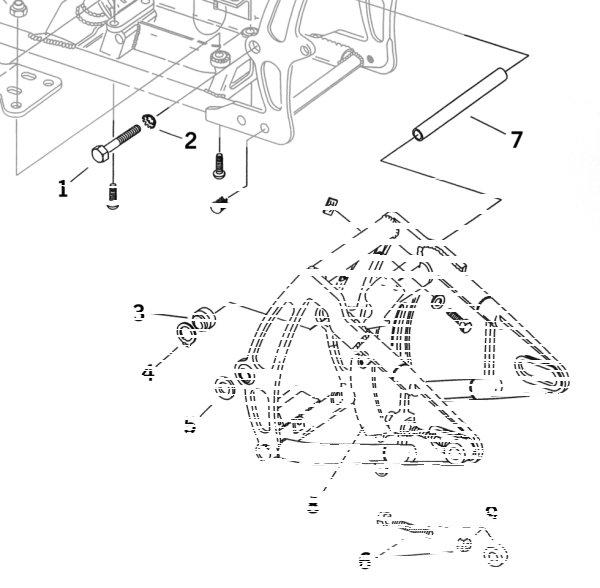 Each Spacer for Swingarm bearing (IT)