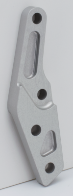 Caliper brckt clr Ohlins 11.8" l/h 00-up