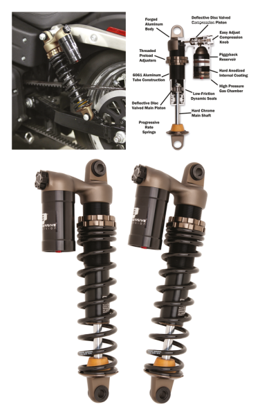 PS 970 black shocks 12" XL04-22 (IT)