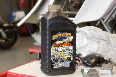 .946Ltr SPECTRO 20W50 Semi-Synt Gold (IT)