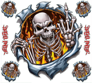 Fire Finger decal (IT)