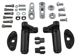 PA adjustable peg Mounts Black ST00-17 (IT)