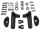 PA adjustable peg Mounts Black ST00-17 (IT)