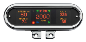 Oval Gauge Chr Bar Mount CAN-Bus 11-Up (IT)