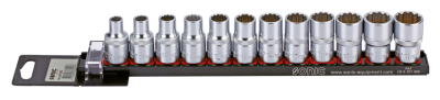 1/2" Socketset 12-point metric 12Pc on r