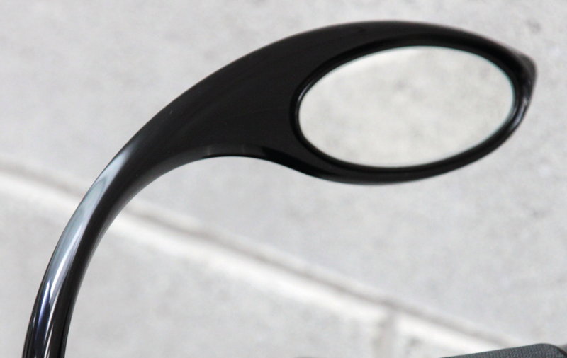 PEGASUS MIRROR RIGHT BLACK ANODIZED (IT)