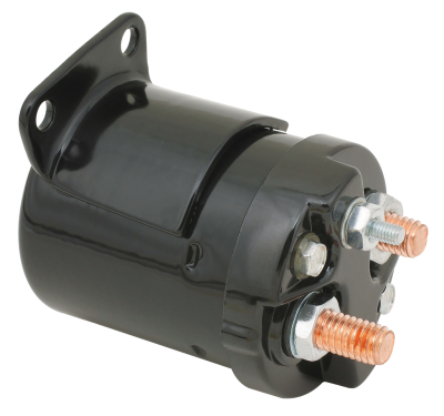 Accel starter solenoid black (IT)