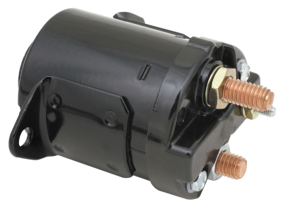 Accel starter solenoid black