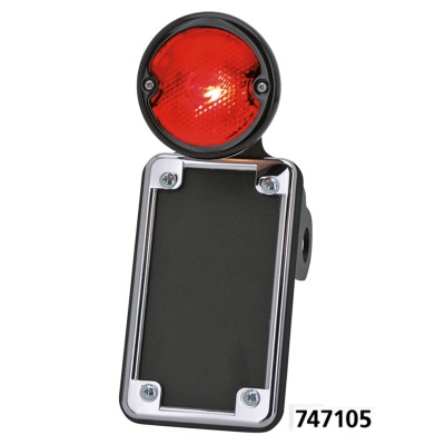 NSC 32 blackout taillight w/vertical lic