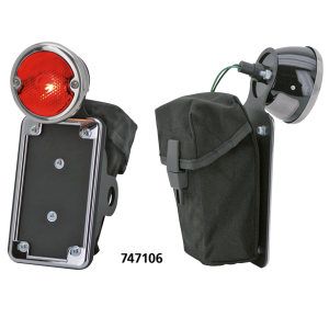 NSC 32 taillight w/vert.lic.mount w/bag