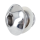 Drain plug 1/2-13, chrome button head (IT)
