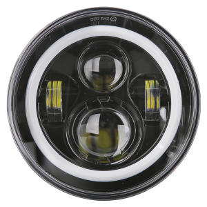 LED 7" HALO Headlight Unit Style 3 (IT)