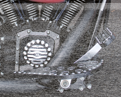 small black pedal FXST BLACK/MACHINE CUT (IT)