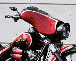 Vanquish Mirror Black&MachineCut Left (IT)