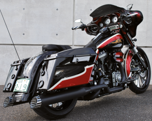 Vanquish Mirror Black&MachineCut Left (IT)